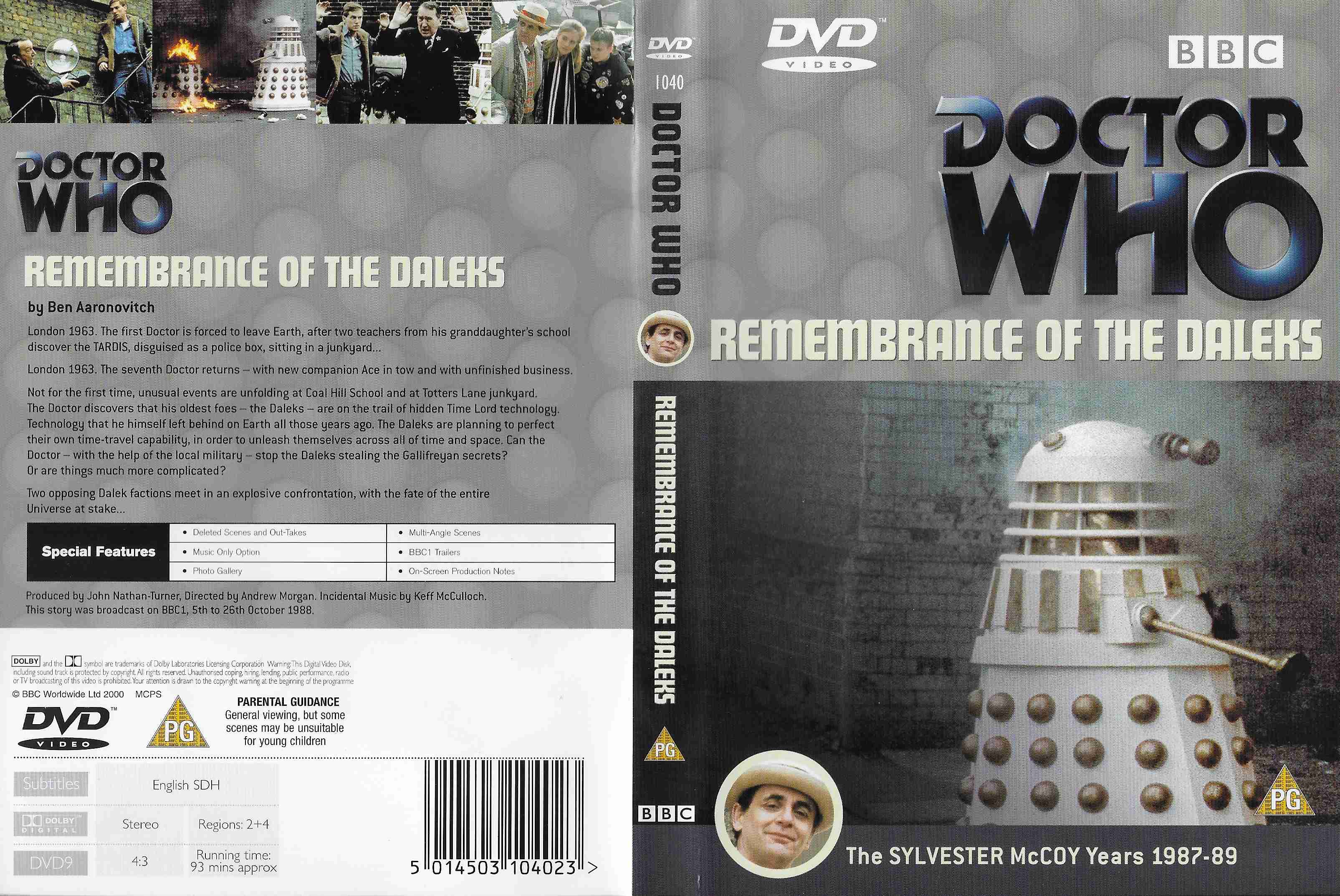 Back cover of BBCDVD 1040